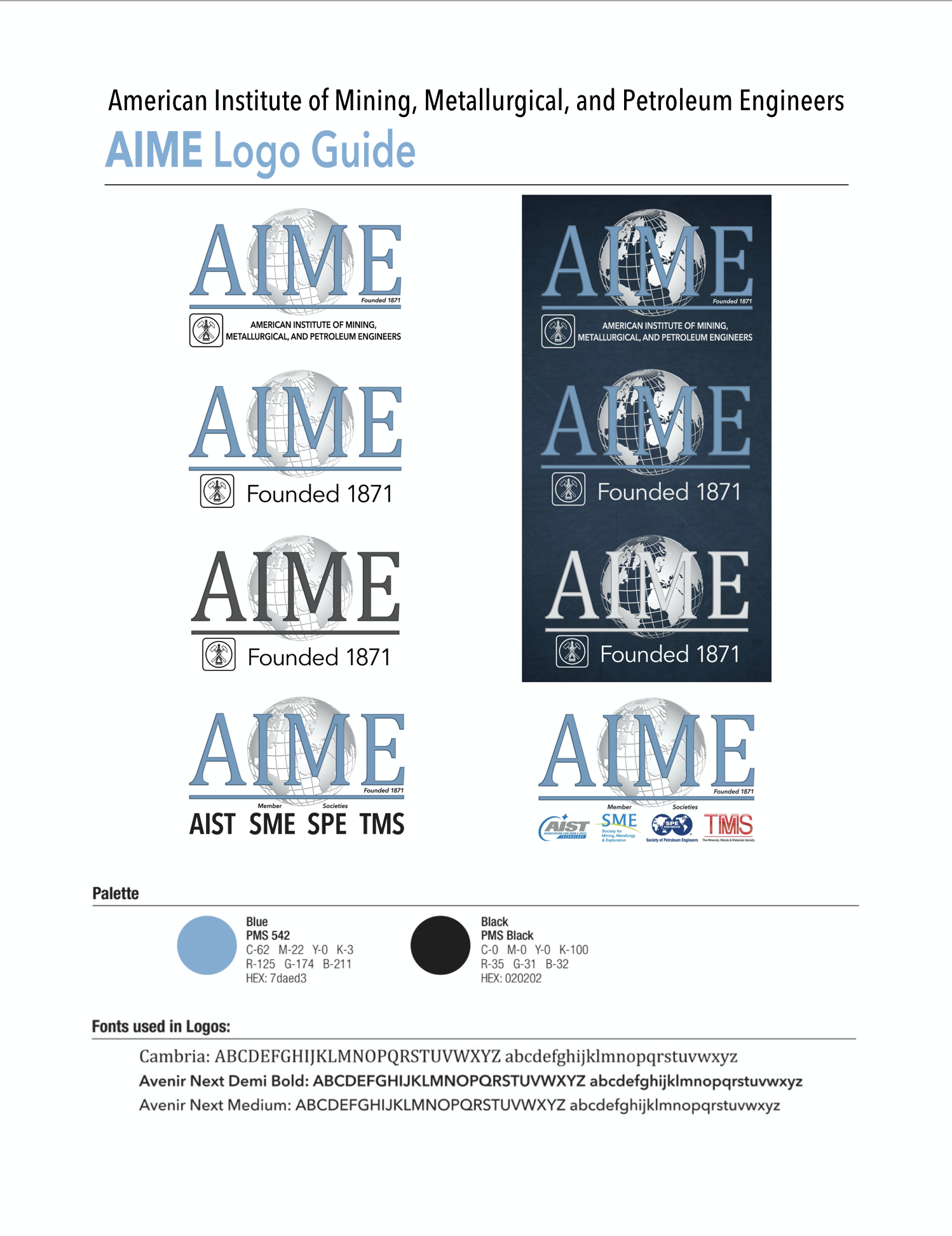 Aime Marketing Materials The American Institute Of Mining